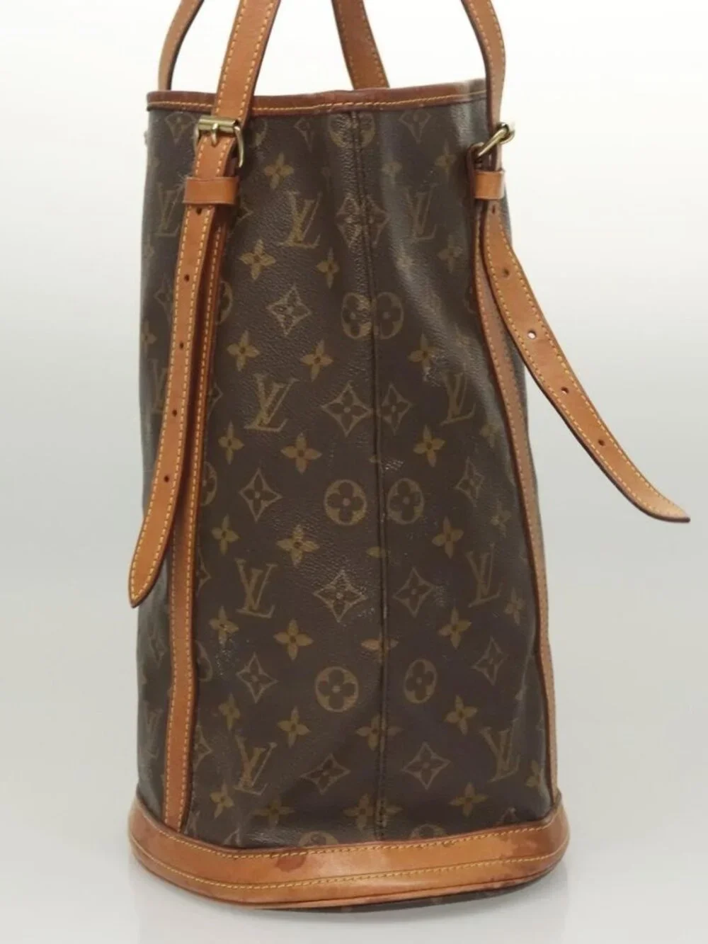 LOUIS VUITTON Monogram Bucket GM Shoulder Bag M42236 LV Auth BD2021 - Picture 5 of 16